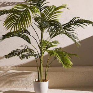 Artificial areca palm green plant