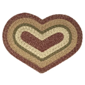 Braided Heart Rug